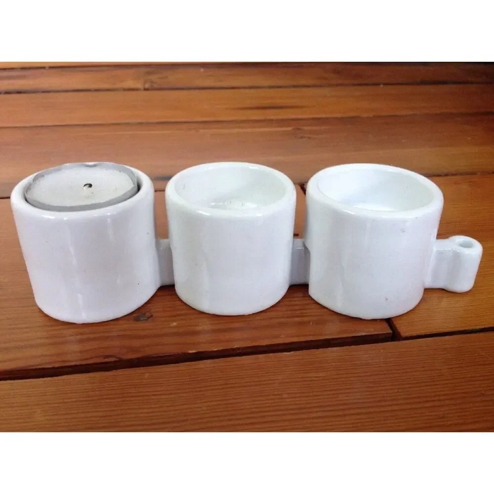 11 IKEA Hygge Ehlen Johansson Porcelain Tea Light Candle Interlocking Holders